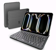 PAUL B Keyboard Case for iPad Pro 11 Inch 2024 M4 5th Gen picture