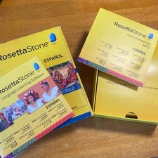 Rosetta Stone Spanish Latin America Levels 1-5 Totale Excellent Set Immersive picture
