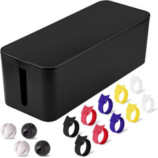 Cable Management Box, Large Cable Organizer Box to Hide Wires picture