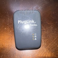 PlugLink by Asoka 9650 Ethernet Adapter ETH Internet Through Outlet With E.Cable picture