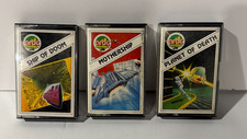 Mothership, Planet of Death & Artic Ship Of Doom Commodore 64 Cassette NotTested picture