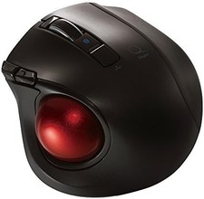 Digio2 Q Small Trackball Bluetooth Mouse Quiet 5-buttons Black 48372 Nakabayashi picture