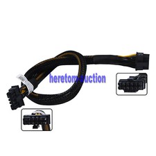 Original Dell R7525 R750 R750XA 12-Pin to 16-Pin (12+4) GPU Power Cable F8NXW picture
