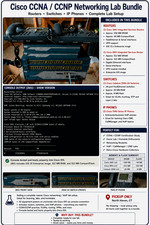 CISCO CCNA/CCNP Lab 2 Switches and 3 Routers Including 2851 Phone VOIP Router picture