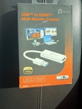 New j5Create USB to HDMI Multi-Monitor Adapter JUA254 Mac & Windows Compatible picture