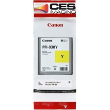 Canon PFI-030Y Pigment Yellow 55ml Ink Tank for imagePROGRAF TA-20 TA-30 picture