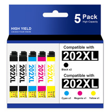 202XL Ink Cartridge For Epson 202 XL Ink Expression Home XP-5100 WF-2860 Printer picture