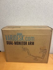 Vari-desk Dual Screen Monitor Arm Desk Mount - Model 48003 new in box sealed picture