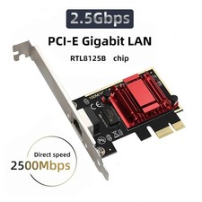 2.5G Gigabit Diskless Nic PCIe to Gigabit Network 2500M E-Sports Diskless PXE picture