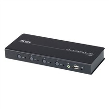 CS724KM-AT ATEN CS724KM Keyboard/Video/Mouse (KVM) Switch Black ~D~ picture