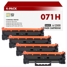 4PK CRG-071H Toner For Canon 071H ImageClass MF272dw MF273dw MF274dn LBP121dn picture