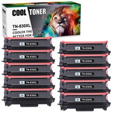 TN830XL High Yield Toner fits for Brother 830 XL HL-L2460DWXL MFC-L2820DW LOT picture
