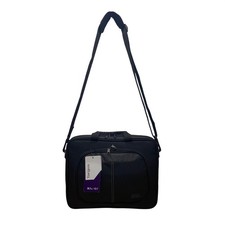 Targus Men’s Black Nylon Adjustable Strap Messenger Intellect Laptop Bag picture