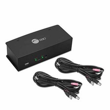 SIIG 2x1 Dual View USB HDMI KVM Switch - 4K, Dual Display or Extended Display picture
