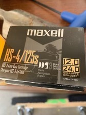 Maxell HS-4/125s DDS-3 125M Data Cartridge. Sealed picture
