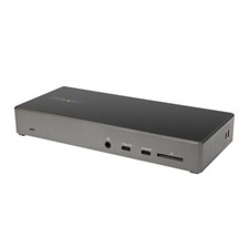 StarTech DK31C2DHSPD USB C Dock, Triple 4K Monitor USB-C Docking Station with picture