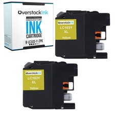 2PK Compatible LC103 XL Yellow Ink Cartridge fits Brother DCP-J152W MFC-J4310DW picture