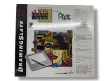 Calcomp Drawing Slate II Vintage 4x5 Graphics Tablet For Windows *SEALED* picture