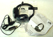NEW - CYBER ACOUSTICS USB STEREO HEADSET WITH MICROPHONE AC-6012 picture
