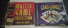 Lot of 3 CD Rom Master Game Collection and Hoyle Card Games  Windows 95 CD-Rom picture