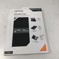 Gear4 Brompton Rugged Removable Cover Folio Case For iPad 10.2” 9Th Gen, Black picture