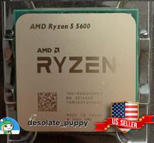 (New) AMD Ryzen 5 5600 Vermeer Zen3 6-Core 12-Thread AM4 CPU Processor OEM Tray picture