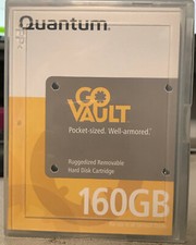 Quantum GoVault QRM160 Removable DATA Hard Disk Cartridge 160Gb T&V TH1040-011 picture