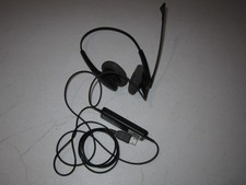 JABRA Biz 1500 USB Mono Corded Headset Model HSC024 Black 1553-0159 picture