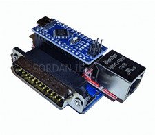 Amiga Plipbox Internet Ethernet Adapter Paraller Device Amiga 500 600 1200 2000 picture