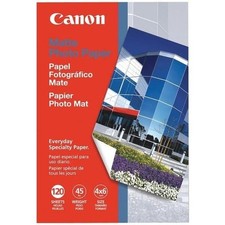 Canon 7981A014AA 4-In. x 6-In. Matte Photo Paper, 120 Count picture