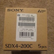 5 Sony SDX4-200C AIT-4 Data Tape Cartridge 200GB -520GB  Brand New Sealed picture