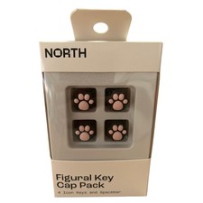 New North Paw🐾Print Accent Key Cap Pack for Keyboard Key Covers Arrows Spacebar picture