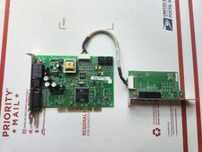 HP AUDIO/FAX/MODEM/JOYSTICK Controller  Card & AV Riser Card - P/N:5184-3924 picture