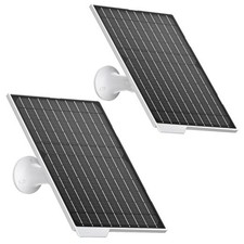 2 Pack 9W Solar Panels - IP65 Waterproof - High Efficiency Charger with 10FT USB picture