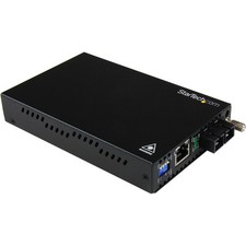 StarTech ET91000SC2 Gigabit Ethernet Multi Mode Fiber Media Converter SC 550m picture