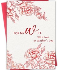 Mother s Day Card Wife Gift Idea from Husband Hongshan Mothers picture