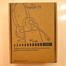 Jabra Engage 75 Stereo Professional Wireless Headset System 9559-583-125 UNUSED picture