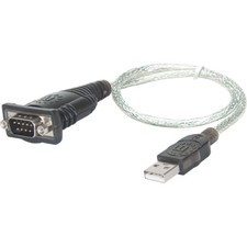 Manhattan - 18 Inch USB to Serial Converter Cable - 205146 picture