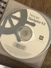 Software Netscape Navigator 4.0 Disc Only HOW RETRO   GRAB IT  ⭐️⭐️⭐️⭐️ picture