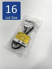 LOT OF 16 NEW Startech PAC1013 3FT Power Cable Cord Extension NEMA5-15R to 15P picture