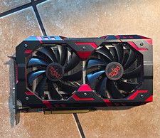 PowerColor AMD Radeon RX 580 8GB PCIe x16 Graphics Card DP HDMI DVI 8-Pin LED picture