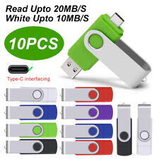 Wholesale 10PCS Type C OTG 2.0 USB Flash Drives 1GB 2GB 4GB 8GB 16GB 32GB 64GB picture
