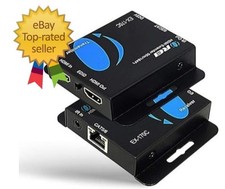 OREI 4K HDMI over Ethernet Extender Over CAT5/CAT6/CAT7 with IR Upto 164 Feet... picture