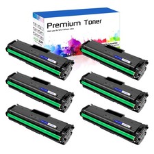 6PK 111L Toner Cartridge Compatible with Samsung MLT-D111L SL-M2021 M2021W M2022 picture