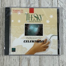TheSky Level I Astronomy Software for Celestron Windows 95 CD-ROM Software picture