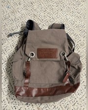 Laptop Messenger Bag Vintage Shoulder Bag Convertible Backpack Retro Briefcas... picture
