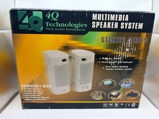 New Vintage 4Q Technologies Multimedia Speaker System Starter Series #SP-691 picture