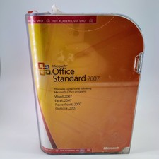 Microsoft Office Standard 2007 Full Suite - Word, Excel, PowerPoint, Outlook - picture