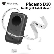 Phomemo D30 Mini Pocket Thermal Label Maker Machine Bluetooth Wireless Printer picture
