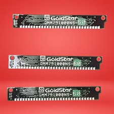GoldStar 30-Pin SIMM 1MB RAM Module Lot of 3 3MB Total Capacity picture